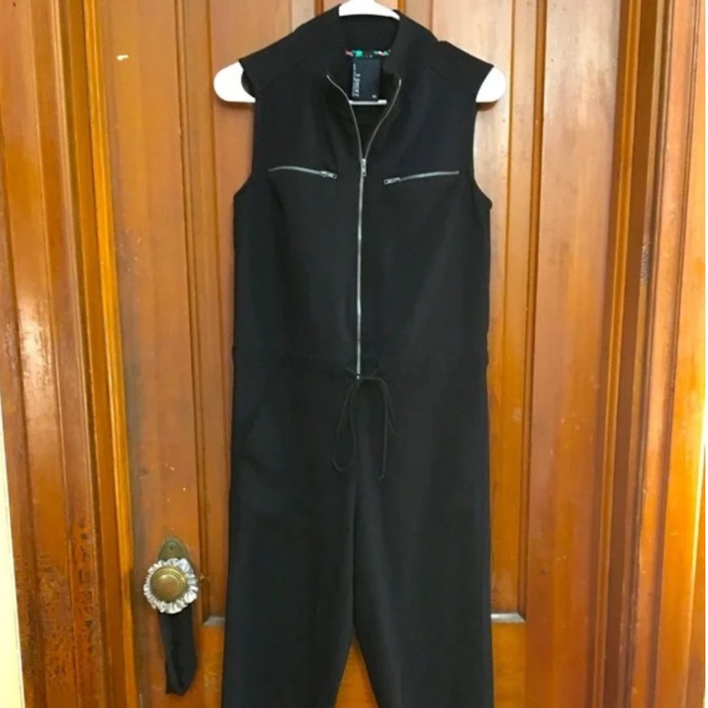 Anthropology Dolan black jumpsuit